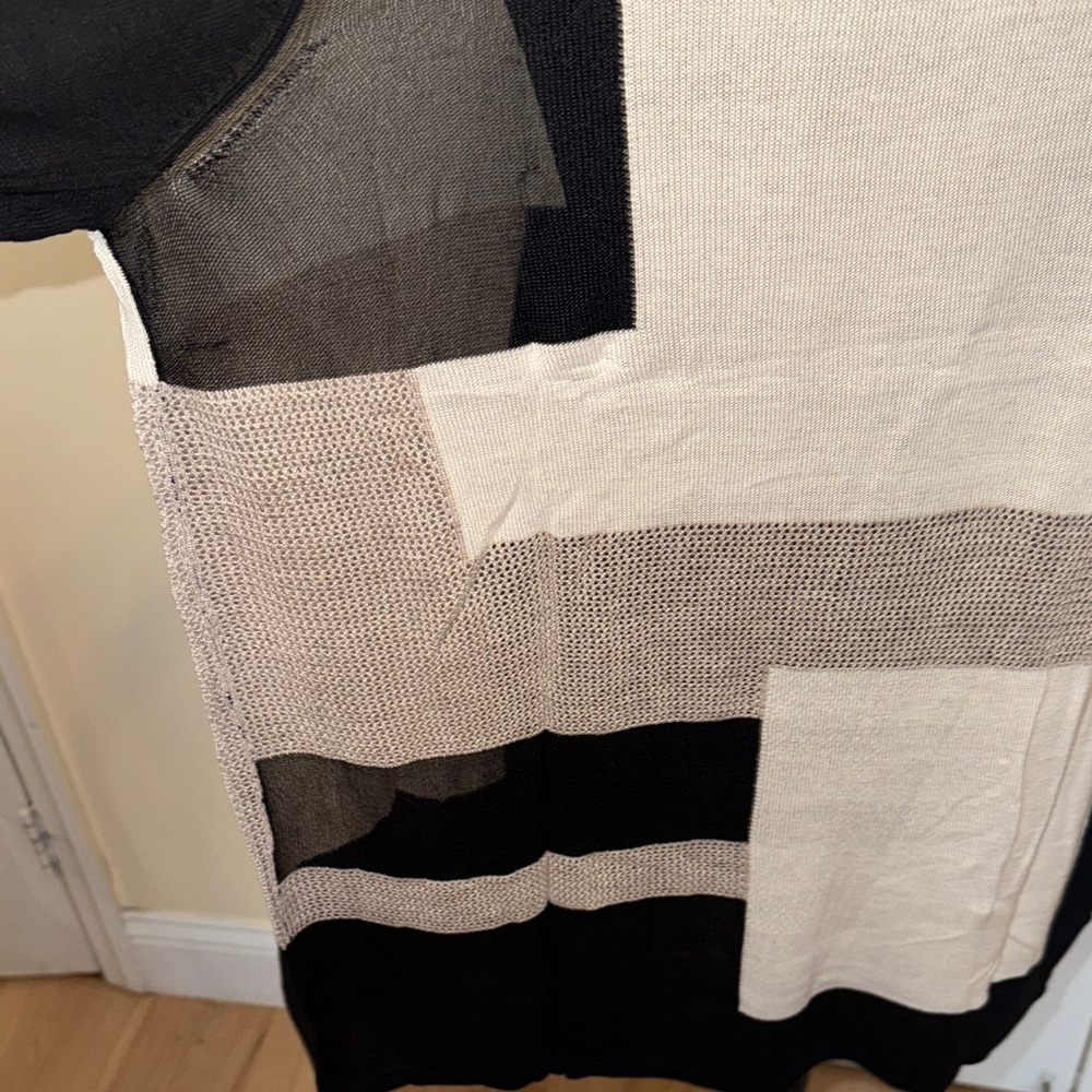 Colorblock Open Front Cardigan - Picture 15 of 16